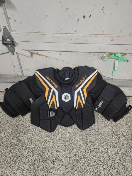 Large Vaughn SLR 4 Goalie Chest Protector (Used)