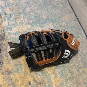 Wilson A2K Pro Stock First Base Mitt Glove 12.25” Left Handed LHT Superskin