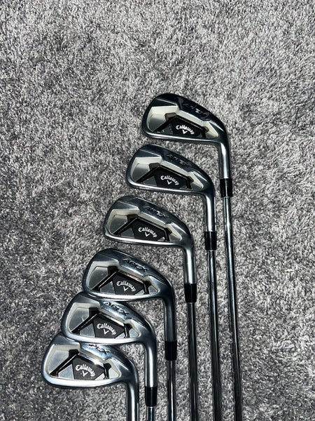 Men's Callaway Callaway Apex 21 Iron Set Right Handed Iron Set Regular Flex Steel Shaft (Used)