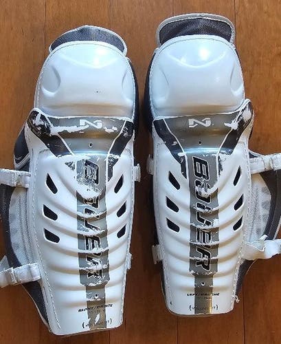 Senior Bauer Nexus 15" Shin Pads (Used)