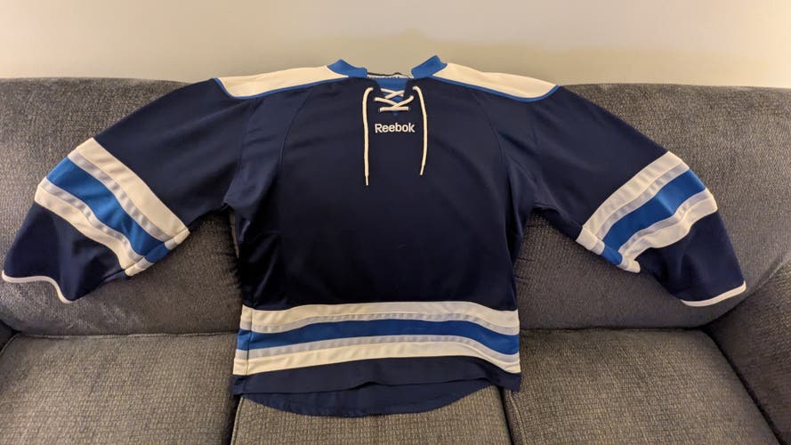 Uncrested Columbus Blue Jackets Reebok Hockey Jersey