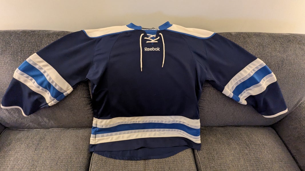 Uncrested Columbus Blue Jackets Reebok Hockey Jersey