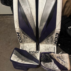 36" CCM Axis XF Pro Full Right Goalie Full Set Pro Stock (Used)