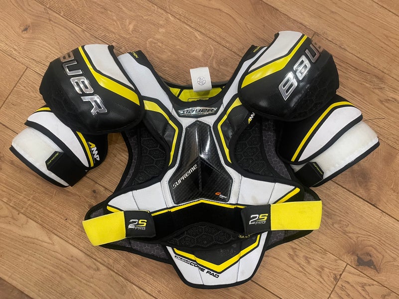 Men's Medium Senior Bauer Supreme 2S Pro Shoulder Pads Pro Stock