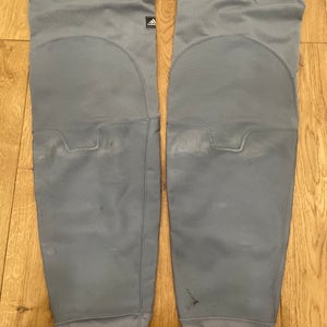 Gray Senior Large Adidas Socks Pro Stock (Used)