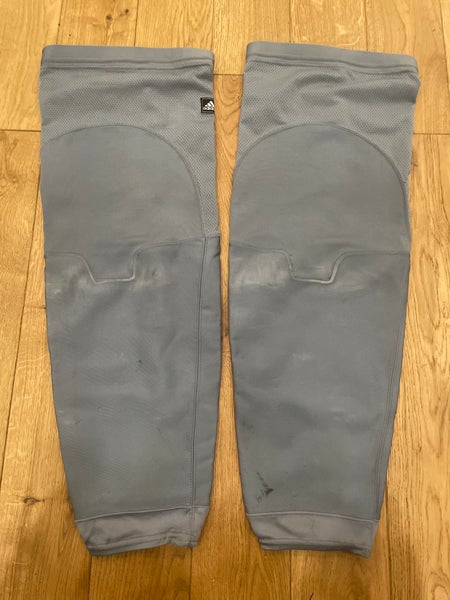Gray Senior Large Adidas Socks Pro Stock (Used)