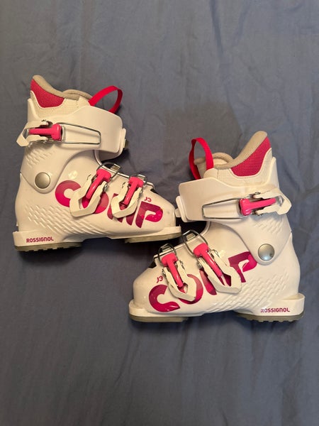 Mondo 19 & 19.5 Unisex Rossignol Comp J3 Ski Boots (Used)