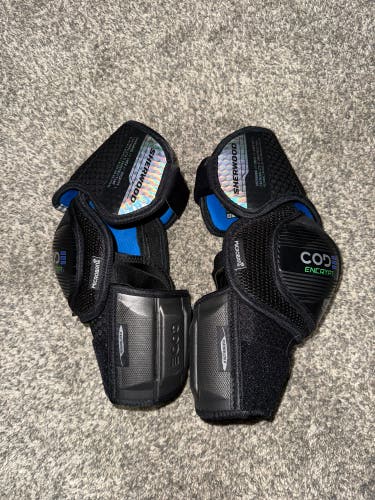Senior Large Sher-Wood Code Encrypt 1 Elbow Pads (Used)