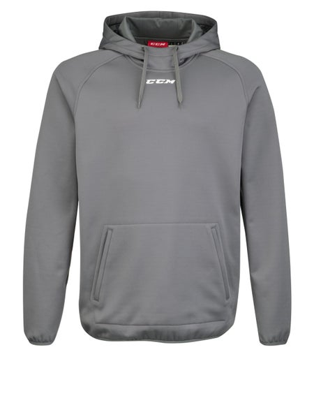 NEW CCM Team Training Hoodie, Gray, Sr. Large