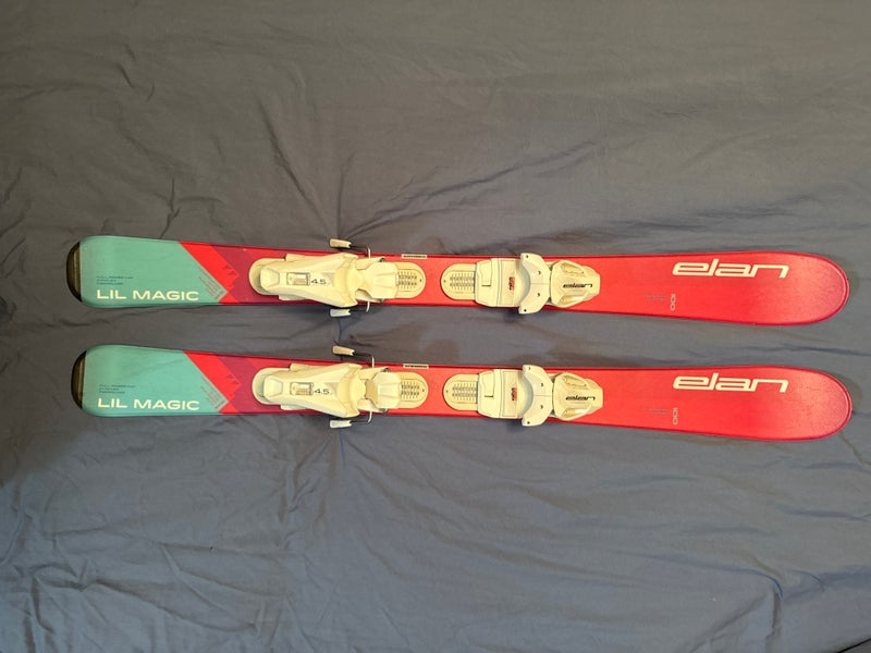 Kid's Elan Lil Magic 100 cm All Mountain Skis (Used)