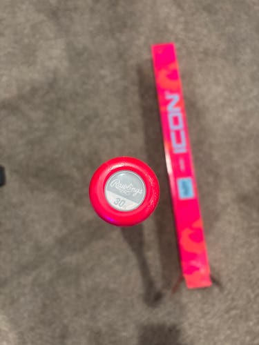 2025 Rawlings Icon Composite USSSA Certified Bat (-10) 20 oz 30" (New)