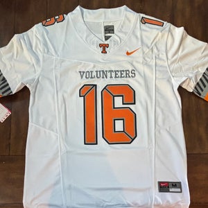 University of Tennessee Peyton Manning White #16 Adult Medium Jersey NWT