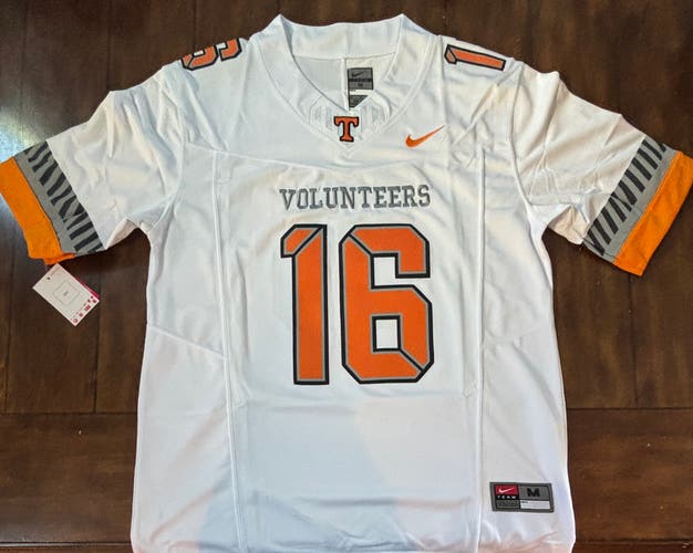 University of Tennessee Peyton Manning White #16 Adult Medium Jersey NWT