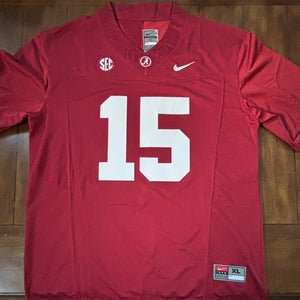 Alabama Crimson Tide Ty Simpson Football Jersey Stitched Adult XL NWT