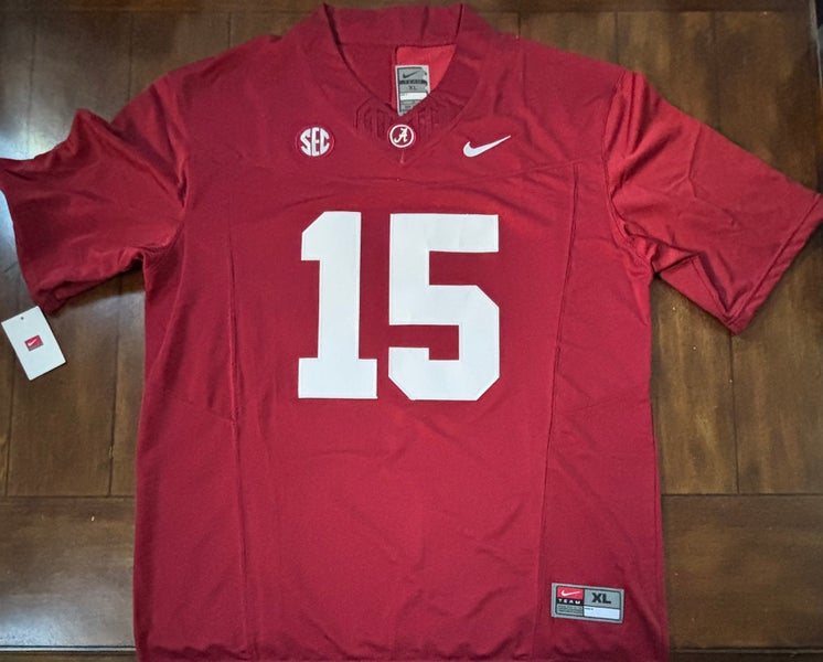 Alabama Crimson Tide Ty Simpson Football Jersey Stitched Adult XL NWT