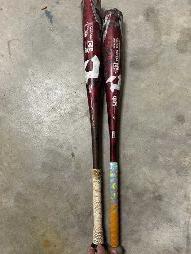 2023 DeMarini Voodoo One Alloy USABat Certified Bat (-11) 18 oz 29" (Used)