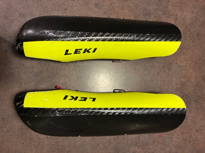 Leki Carbon Fiber Ski Race Shin Guards