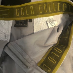 EUC Rawlings Gold Collection Gray Baseball Pants: Adult L