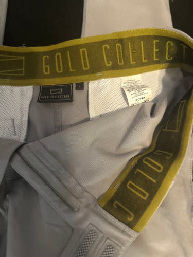 EUC Rawlings Gold Collection Gray Baseball Pants: Adult L
