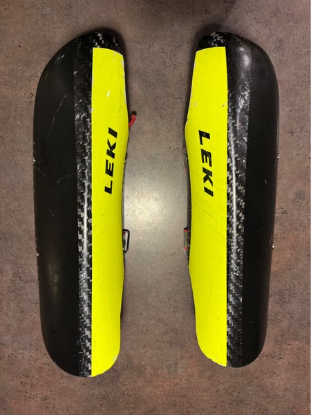 Leki Carbon Fiber Ski Race Shin Guards