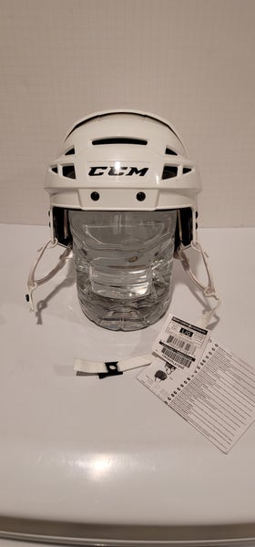 NEW! CCM Vector V08 Pro Stock Hockey Helmet White Large