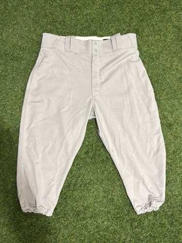 Gray Men's Size 34 Adult Nike Game Pants (Used)