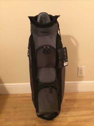 Wilson 2025 Feather Cart Golf Bag with 14-way Dividers & Rain Cover (NEW)