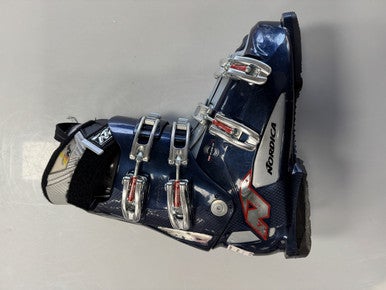 Used Nordica HP SLIDE IN 2 Mens DH Ski Boot Navy Blue 275 MP - M09.5 - W10.5 11860-S000301069