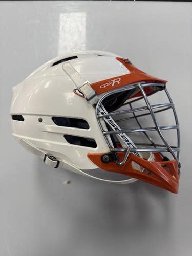 Used Cascade CPX R Lacrosse Helmet White One Size 11860-S000301067