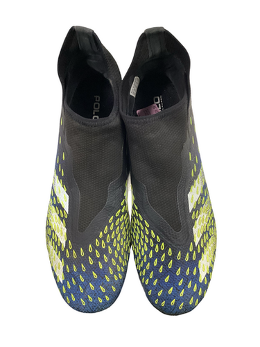 Used Adidas DEMONSCALE PREDATOR Soccer Cleats Navy Blue Senior 13 11613-S000171852