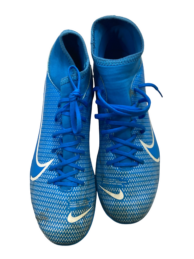 Used Nike MERC Soccer Cleats Royal Blue Senior 7.5 11613-S000171848