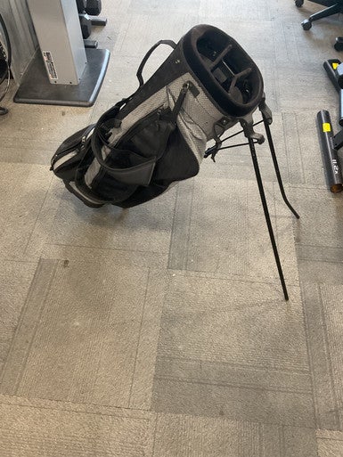 Used MENS STAND BAG Mens Stand Bag Black And Grey 11614-S000225296