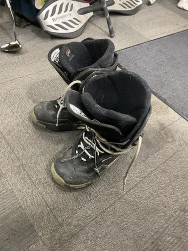 Used Rossignol SNOW BOOTS Mens Snowboard Boots Black Senior 7.5 11614-S000225383
