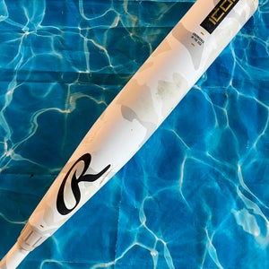 2025 Rawlings Icon Composite Bat USSSA Certified (-5) Composite 27 oz 32" (Used)