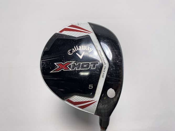 Callaway X Hot 2013 5 Fairway Wood 18* Project X PXv Stiff Graphite Mens RH