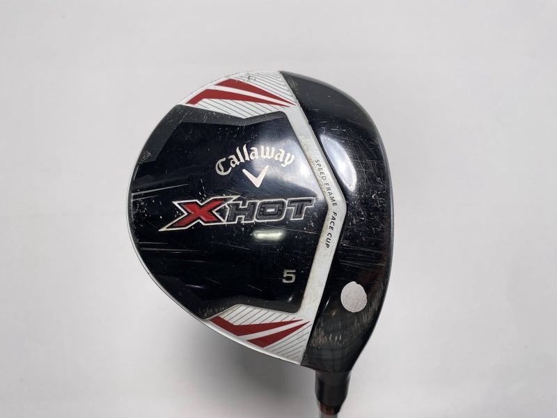 Callaway X Hot 2013 5 Fairway Wood 18* Project X PXv Stiff Graphite Mens RH