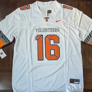 University of Tennessee Peyton Manning White #16 Adult Large Jersey NWT