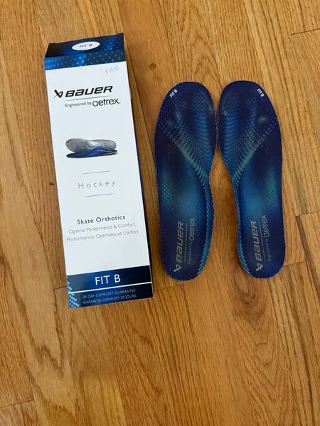 Bauer aetrex skate inserts size 8-8 1/2 fit B (Used)