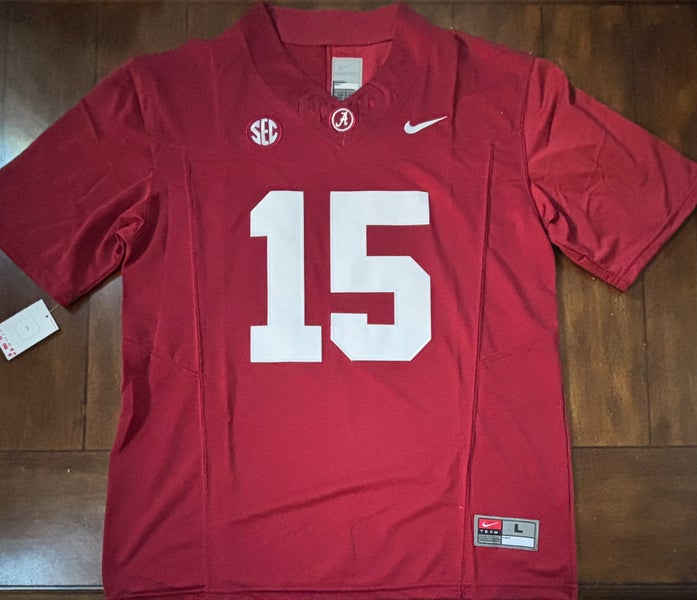 Alabama Crimson Tide Ty Simpson Football Jersey Stitched Adult Large NWT