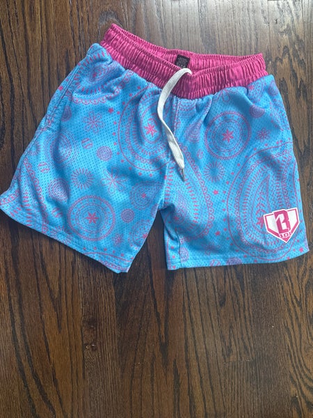 Baseball lifestyle blue shorts