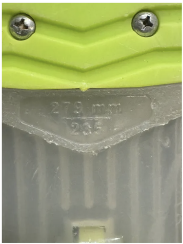 DALBELLO MENACE 4 SKI BOOTS YOUTH SIZE 23.5 Mondo: Or 5-5.5