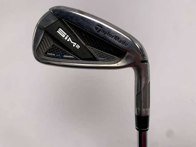 TaylorMade SIM2 MAX Single 5 Iron KBS Max MT 85g Regular Steel Mens RH