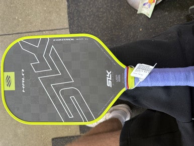 Used Selkirk SLK HALO Pickleball Racquet Yellow 11605-S000210200