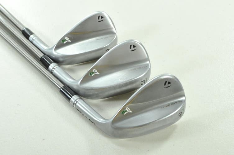 TaylorMade Milled Grind 4 Satin 48*,54*,60* Wedge Set SteelFiber Regular #206188