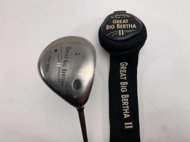 Callaway Great Big Bertha II 3 Fairway Wood 15* GBB System 50 Ladies RH HC
