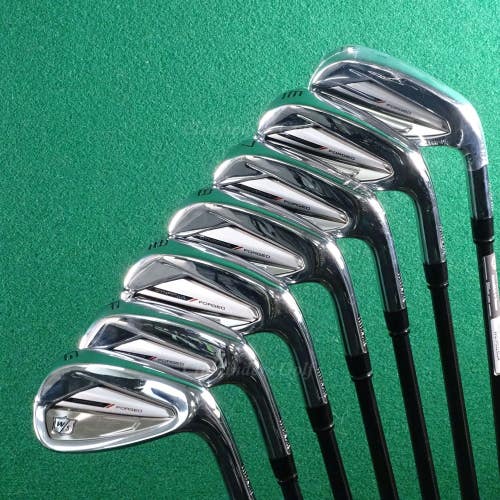 Wilson Staff DYNAPWR Forged 5-GW Iron Set UST Recoil Dart F3 75 Graphite Regular