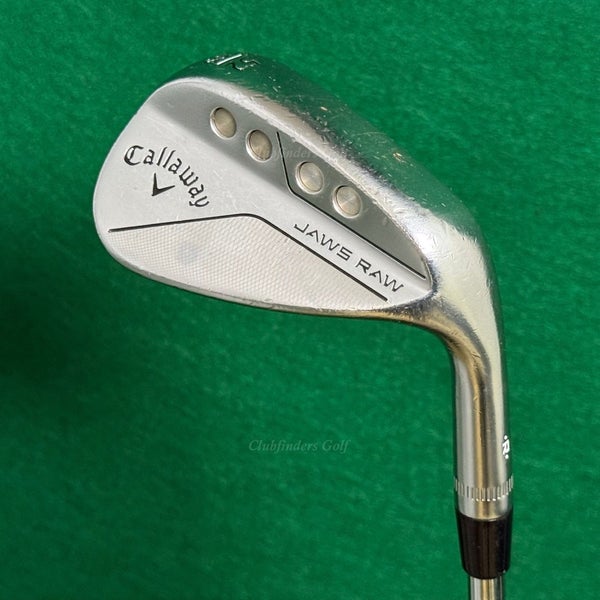 Callaway Jaws Raw Chrome 52-10S 52 Gap Wedge DG 115 Spinner TI Steel Wedge Flex