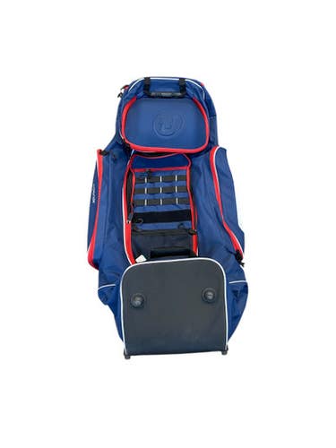 Used Wiffle Ball PLAYER BAG BB/SB Player Wheeled Bag Navy Blue 11706-S000367562