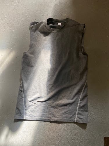 Gray Men's Compression Sleeveless shirt