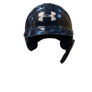 Used Under Armour BATTING HELMET Batting Helmet No Mask Navy Blue SM 11706-S000367542